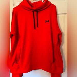 Under Armour XL Cowl neck sweatshirt with drawstring NWOT